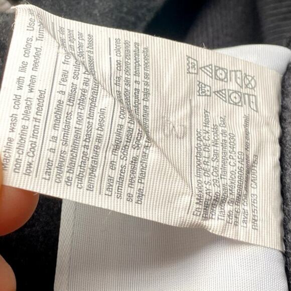 1990's - Vintage Champion Reverse Weave - Cropped Black Sweatshirt - Picture 12 of 13